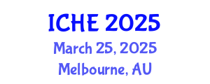 International Conference on Higher Education (ICHE) March 25, 2025 - Melbourne, Australia