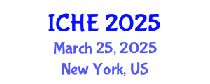 International Conference on Higher Education (ICHE) March 25, 2025 - New York, United States