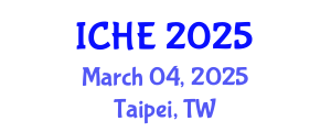 International Conference on Higher Education (ICHE) March 04, 2025 - Taipei, Taiwan