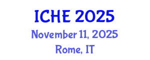 International Conference on Higher Education (ICHE) November 11, 2025 - Rome, Italy