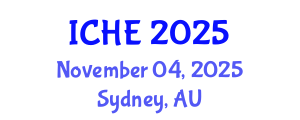 International Conference on Higher Education (ICHE) November 04, 2025 - Sydney, Australia