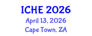 International Conference on Higher Education (ICHE) April 13, 2026 - Cape Town, South Africa International Conference on Higher Education (ICHE) April 13, 2026 - Cape Town, South Africa