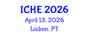 International Conference on Higher Education (ICHE) April 13, 2026 - Lisbon, Portugal International Conference on Higher Education (ICHE) April 13, 2026 - Lisbon, Portugal