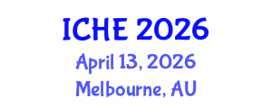 International Conference on Higher Education (ICHE) April 13, 2026 - Melbourne, Australia International Conference on Higher Education (ICHE) April 13, 2026 - Melbourne, Australia