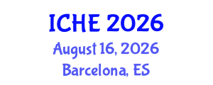 International Conference on Higher Education (ICHE) August 16, 2026 - Barcelona, Spain International Conference on Higher Education (ICHE) August 16, 2026 - Barcelona, Spain