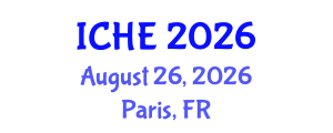 International Conference on Higher Education (ICHE) August 26, 2026 - Paris, France International Conference on Higher Education (ICHE) August 26, 2026 - Paris, France