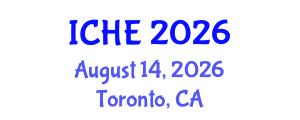 International Conference on Higher Education (ICHE) August 14, 2026 - Toronto, Canada International Conference on Higher Education (ICHE) August 14, 2026 - Toronto, Canada