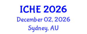 International Conference on Higher Education (ICHE) December 02, 2026 - Sydney, Australia International Conference on Higher Education (ICHE) December 02, 2026 - Sydney, Australia