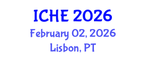 International Conference on Higher Education (ICHE) February 02, 2026 - Lisbon, Portugal International Conference on Higher Education (ICHE) February 02, 2026 - Lisbon, Portugal
