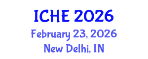 International Conference on Higher Education (ICHE) February 23, 2026 - New Delhi, India International Conference on Higher Education (ICHE) February 23, 2026 - New Delhi, India