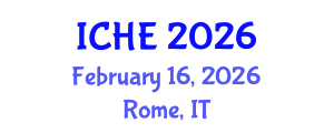 International Conference on Higher Education (ICHE) February 16, 2026 - Rome, Italy International Conference on Higher Education (ICHE) February 16, 2026 - Rome, Italy