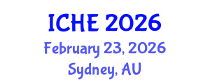 International Conference on Higher Education (ICHE) February 23, 2026 - Sydney, Australia International Conference on Higher Education (ICHE) February 23, 2026 - Sydney, Australia