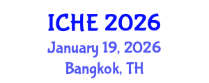 International Conference on Higher Education (ICHE) January 19, 2026 - Bangkok, Thailand International Conference on Higher Education (ICHE) January 19, 2026 - Bangkok, Thailand