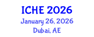 International Conference on Higher Education (ICHE) January 26, 2026 - Dubai, United Arab Emirates