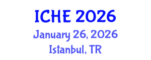International Conference on Higher Education (ICHE) January 26, 2026 - Istanbul, Turkey International Conference on Higher Education (ICHE) January 26, 2026 - Istanbul, Turkey