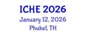 International Conference on Higher Education (ICHE) January 12, 2026 - Phuket, Thailand