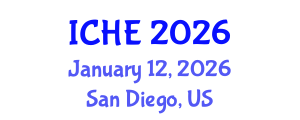International Conference on Higher Education (ICHE) January 12, 2026 - San Diego, United States International Conference on Higher Education (ICHE) January 12, 2026 - San Diego, United States