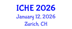 International Conference on Higher Education (ICHE) January 12, 2026 - Zurich, Switzerland International Conference on Higher Education (ICHE) January 12, 2026 - Zurich, Switzerland