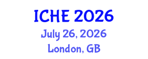 International Conference on Higher Education (ICHE) July 26, 2026 - London, United Kingdom International Conference on Higher Education (ICHE) July 26, 2026 - London, United Kingdom