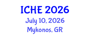 International Conference on Higher Education (ICHE) July 10, 2026 - Mykonos, Greece International Conference on Higher Education (ICHE) July 10, 2026 - Mykonos, Greece