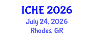 International Conference on Higher Education (ICHE) July 24, 2026 - Rhodes, Greece International Conference on Higher Education (ICHE) July 24, 2026 - Rhodes, Greece