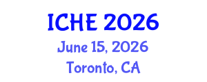 International Conference on Higher Education (ICHE) June 15, 2026 - Toronto, Canada International Conference on Higher Education (ICHE) June 15, 2026 - Toronto, Canada