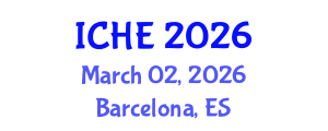 International Conference on Higher Education (ICHE) March 02, 2026 - Barcelona, Spain International Conference on Higher Education (ICHE) March 02, 2026 - Barcelona, Spain