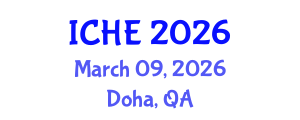 International Conference on Higher Education (ICHE) March 09, 2026 - Doha, Qatar International Conference on Higher Education (ICHE) March 09, 2026 - Doha, Qatar