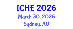 International Conference on Higher Education (ICHE) March 30, 2026 - Sydney, Australia International Conference on Higher Education (ICHE) March 30, 2026 - Sydney, Australia