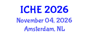 International Conference on Higher Education (ICHE) November 04, 2026 - Amsterdam, Netherlands International Conference on Higher Education (ICHE) November 04, 2026 - Amsterdam, Netherlands