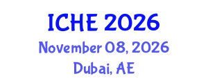 International Conference on Higher Education (ICHE) November 08, 2026 - Dubai, United Arab Emirates