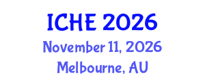 International Conference on Higher Education (ICHE) November 11, 2026 - Melbourne, Australia International Conference on Higher Education (ICHE) November 11, 2026 - Melbourne, Australia