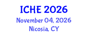 International Conference on Higher Education (ICHE) November 04, 2026 - Nicosia, Cyprus International Conference on Higher Education (ICHE) November 04, 2026 - Nicosia, Cyprus
