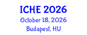 International Conference on Higher Education (ICHE) October 18, 2026 - Budapest, Hungary International Conference on Higher Education (ICHE) October 18, 2026 - Budapest, Hungary