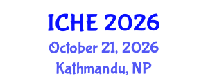 International Conference on Higher Education (ICHE) October 21, 2026 - Kathmandu, Nepal International Conference on Higher Education (ICHE) October 21, 2026 - Kathmandu, Nepal