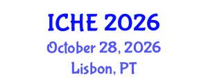 International Conference on Higher Education (ICHE) October 28, 2026 - Lisbon, Portugal International Conference on Higher Education (ICHE) October 28, 2026 - Lisbon, Portugal