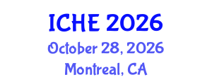 International Conference on Higher Education (ICHE) October 28, 2026 - Montreal, Canada International Conference on Higher Education (ICHE) October 28, 2026 - Montreal, Canada