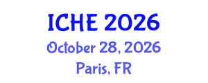 International Conference on Higher Education (ICHE) October 28, 2026 - Paris, France