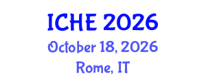 International Conference on Higher Education (ICHE) October 18, 2026 - Rome, Italy