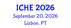 International Conference on Higher Education (ICHE) September 20, 2026 - Lisbon, Portugal International Conference on Higher Education (ICHE) September 20, 2026 - Lisbon, Portugal