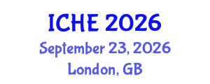 International Conference on Higher Education (ICHE) September 23, 2026 - London, United Kingdom International Conference on Higher Education (ICHE) September 23, 2026 - London, United Kingdom