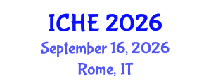 International Conference on Higher Education (ICHE) September 16, 2026 - Rome, Italy International Conference on Higher Education (ICHE) September 16, 2026 - Rome, Italy