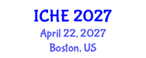 International Conference on Higher Education (ICHE) April 22, 2027 - Boston, United States International Conference on Higher Education (ICHE) April 22, 2027 - Boston, United States