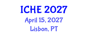 International Conference on Higher Education (ICHE) April 15, 2027 - Lisbon, Portugal International Conference on Higher Education (ICHE) April 15, 2027 - Lisbon, Portugal