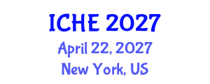 International Conference on Higher Education (ICHE) April 22, 2027 - New York, United States International Conference on Higher Education (ICHE) April 22, 2027 - New York, United States