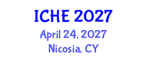 International Conference on Higher Education (ICHE) April 24, 2027 - Nicosia, Cyprus International Conference on Higher Education (ICHE) April 24, 2027 - Nicosia, Cyprus