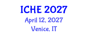 International Conference on Higher Education (ICHE) April 12, 2027 - Venice, Italy International Conference on Higher Education (ICHE) April 12, 2027 - Venice, Italy
