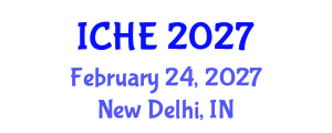 International Conference on Higher Education (ICHE) February 24, 2027 - New Delhi, India International Conference on Higher Education (ICHE) February 24, 2027 - New Delhi, India