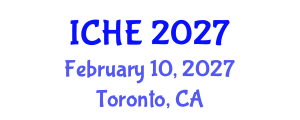 International Conference on Higher Education (ICHE) February 10, 2027 - Toronto, Canada International Conference on Higher Education (ICHE) February 10, 2027 - Toronto, Canada