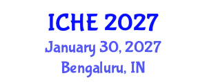 International Conference on Higher Education (ICHE) January 30, 2027 - Bengaluru, India International Conference on Higher Education (ICHE) January 30, 2027 - Bengaluru, India